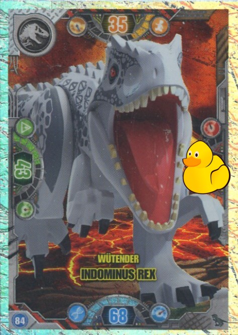 LEGO Jurassic World Serie 2 | #084 (Twin) Wütender Indomnus Rex