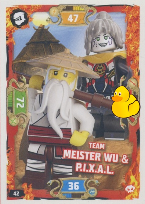 LEGO Ninjago Serie 5 | #042 Team Meister Wu & P.I.X.A.L. LEGO Ninjago Serie 5 | #042 Team Meister Wu & P.I.X.A.L.