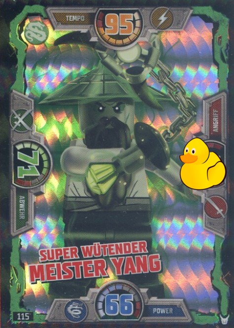 LEGO Ninjago Serie 3 | #115 Super wütender Meister Yang