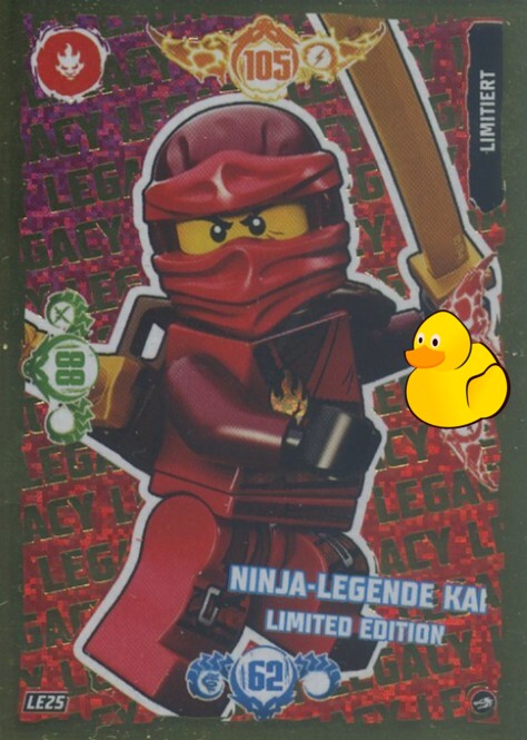 LEGO Ninjago Serie 10 |  #LE025 Ninja-Legende Kai