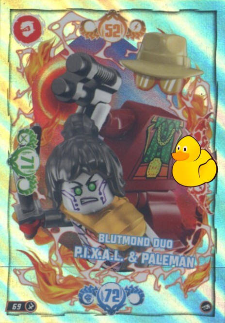 LEGO Ninjago Serie 10 |  #069 Blutmond Duo P.I.X.A.L. & Paleman
