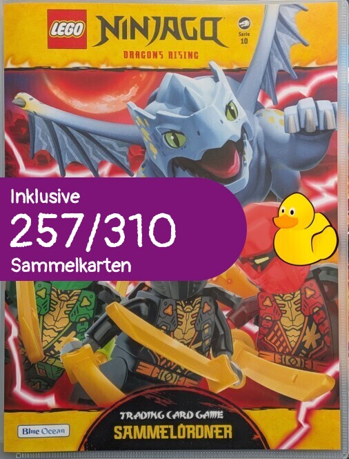 Ninjago Serie 10 Sammelalbum mit allen Basiskarten (257 / 310)