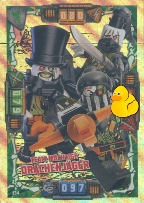 LEGO Ninjago Serie 4 | #134 Team Mächtige Drachenjäger