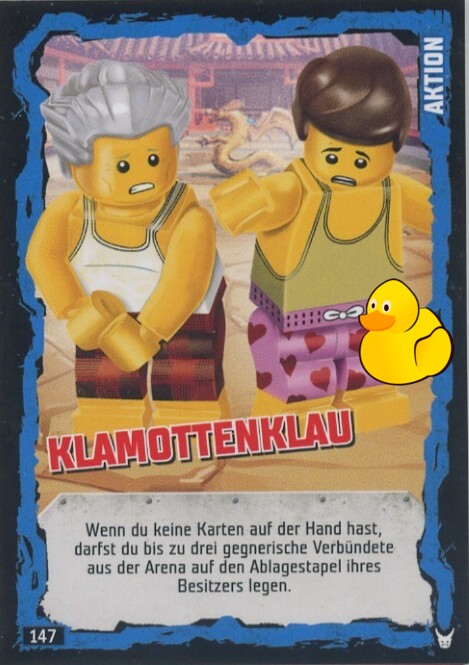 LEGO Ninjago Serie 3 | #147 Klamottenklau LEGO Ninjago Serie 3 | #147 Klamottenklau