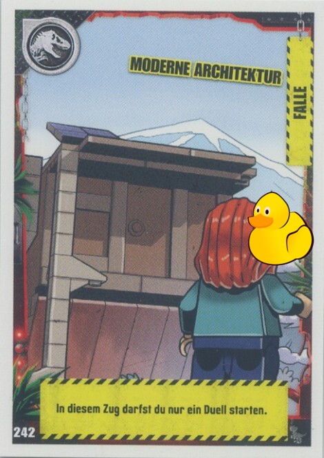 LEGO Jurassic World Serie 3 | #242 Moderne Architektur