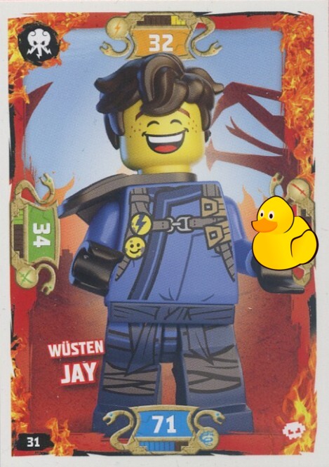 LEGO Ninjago Serie 5 | #031 Wüsten Jay LEGO Ninjago Serie 5 | #031 Wüsten Jay