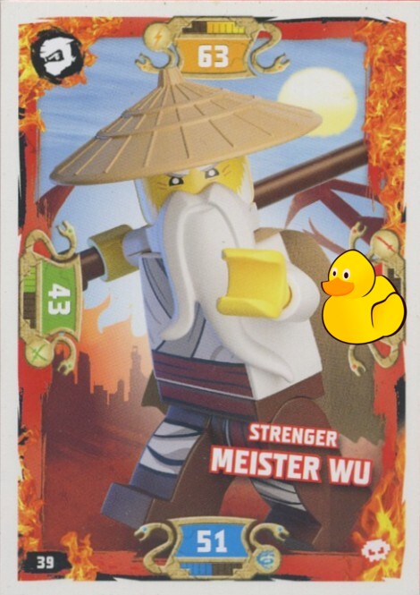 LEGO Ninjago Serie 5 | #039 Strenger Meister Wu LEGO Ninjago Serie 5 | #039 Strenger Meister Wu