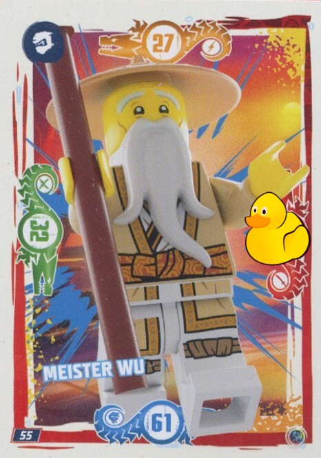 LEGO Ninjago Serie 9 | #055 Meister Wu