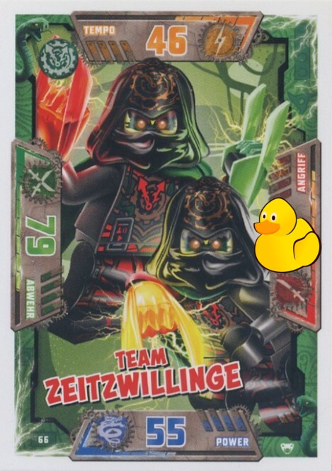 LEGO Ninjago Serie 2 | #066 Team Zeitzwillinge 