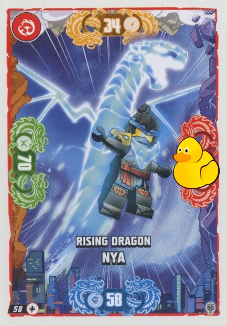 LEGO Ninjago Serie 11 | #058 Rising Dragon Nya