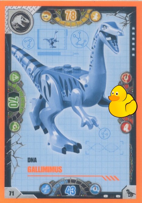 LEGO Jurassic World Serie 2 | #071 DNA Gallimimus