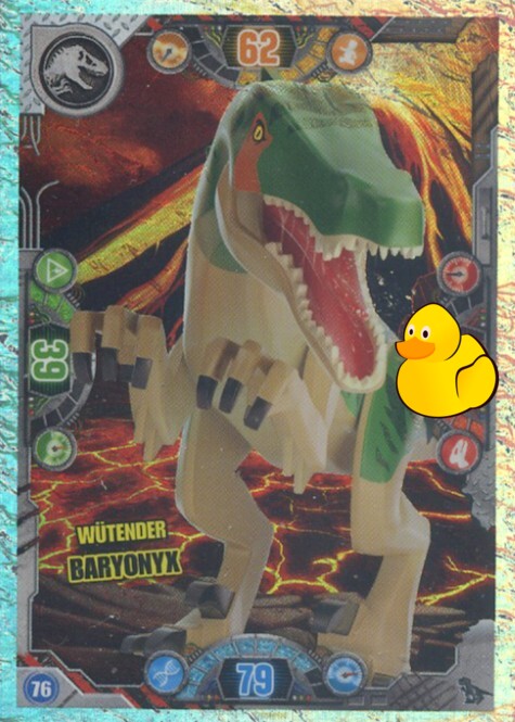 LEGO Jurassic World Serie 2 | #076 (Twin) Wütender Baryonyx