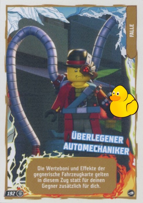 LEGO Ninjago Serie 10 |  #192 Überlegener Automechaniker