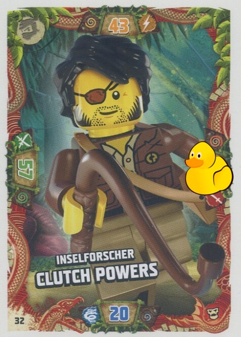 LEGO Ninjago Serie 6 Next Level | #032 Inselforscher Clutch Powers 