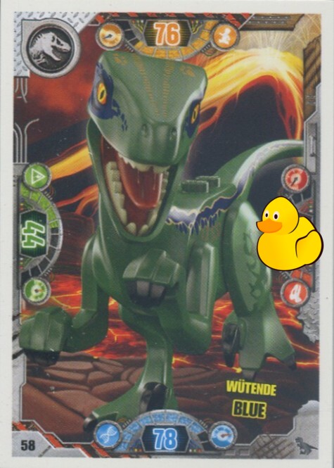 LEGO Jurassic World Serie 2 | #058 Wütende Blue