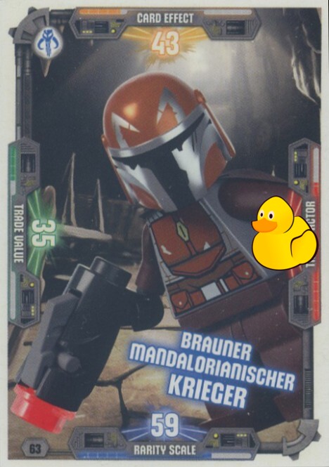LEGO Star Wars TCC 2022 | #063 Brauner Mandalorianischer Krieger