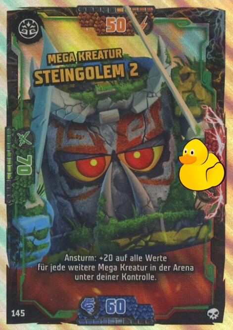 LEGO Ninjago Serie 6 | #145 Mega Kreatur Steingolem 2