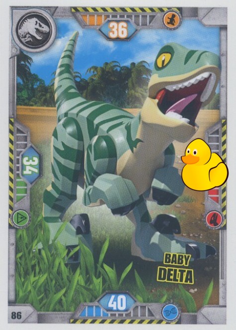LEGO Jurassic World Serie 1 | #086 Baby Delta