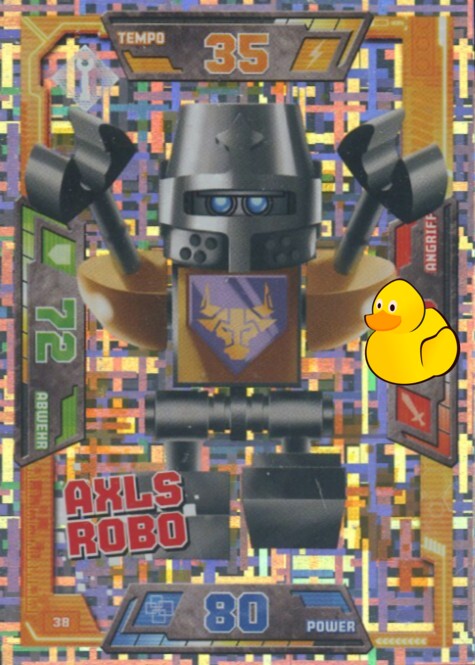 LEGO Nexo Knights Serie 1 | #038 Axls Robo