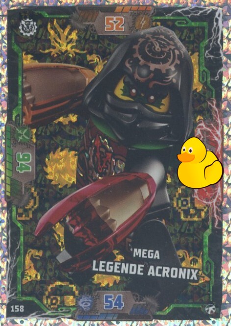 LEGO Ninjago Serie 8 Next Level | #158 Mega Legende Acronix