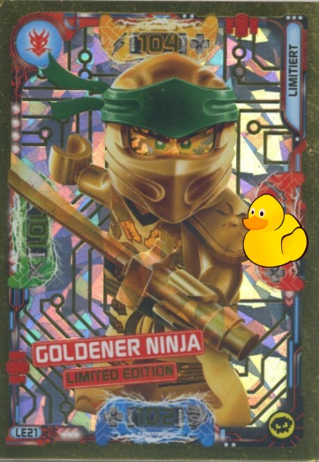 LEGO Ninjago Serie 5 | #LE021 Goldener Ninja 