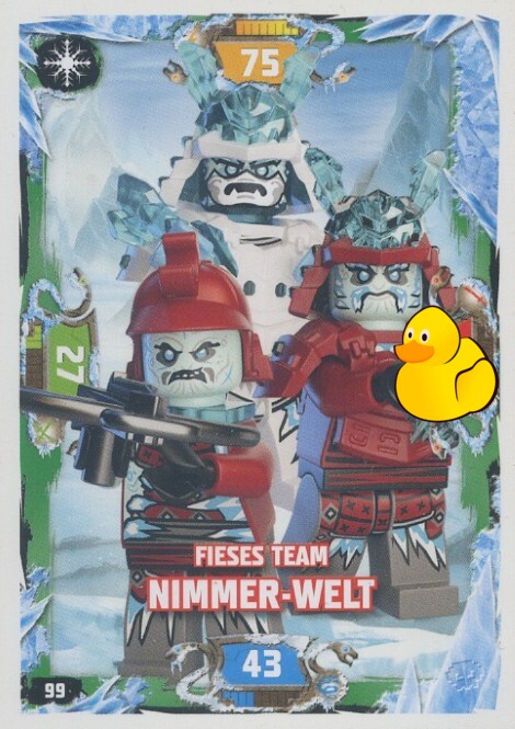 LEGO Ninjago Serie 5 | #099 Fieses Team Nimmer-Welt 