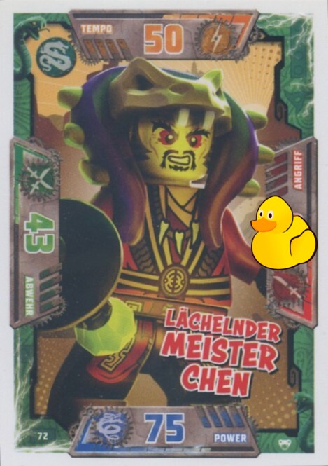 LEGO Ninjago Serie 2 | #072 Lächelnder Meister Chen 