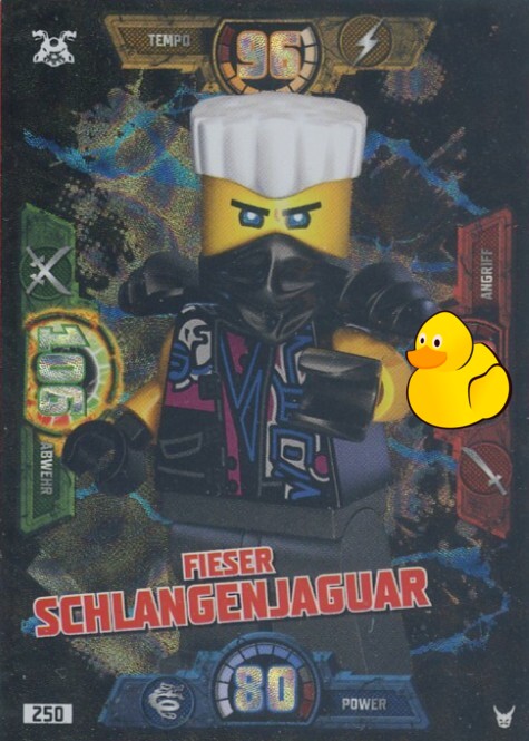 LEGO Ninjago Serie 3 | #250 Fieser Schlangenjaguar LEGO Ninjago Serie 3 | #250 Fieser Schlangenjaguar