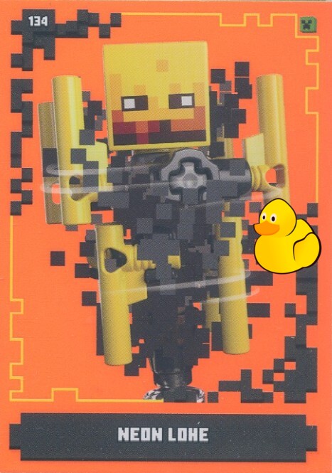 LEGO Minecraft Serie 1 | #134 Neon Lohe