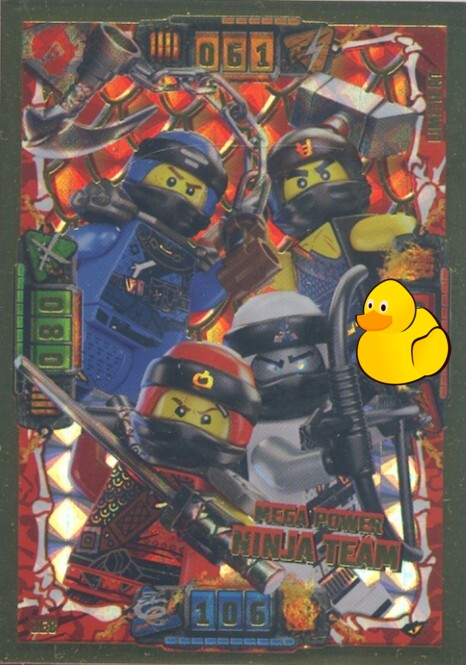 LEGO Ninjago Serie 4 | #LE008 Mega Power Ninja Team 