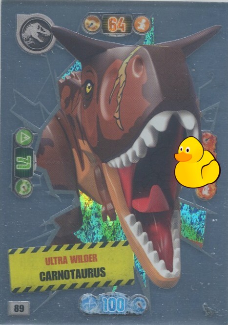 LEGO Jurassic World Serie 2 | #089 Ultra Wilder Carnotaurus
