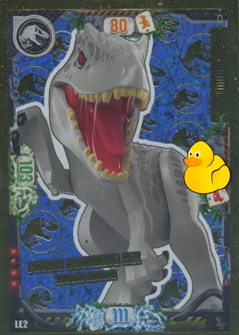 LEGO Jurassic World Serie 3 | #LE02 Power Indominus Rex