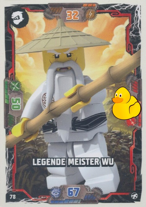 LEGO Ninjago Serie 8 Next Level | #078 Legende Meister Wu