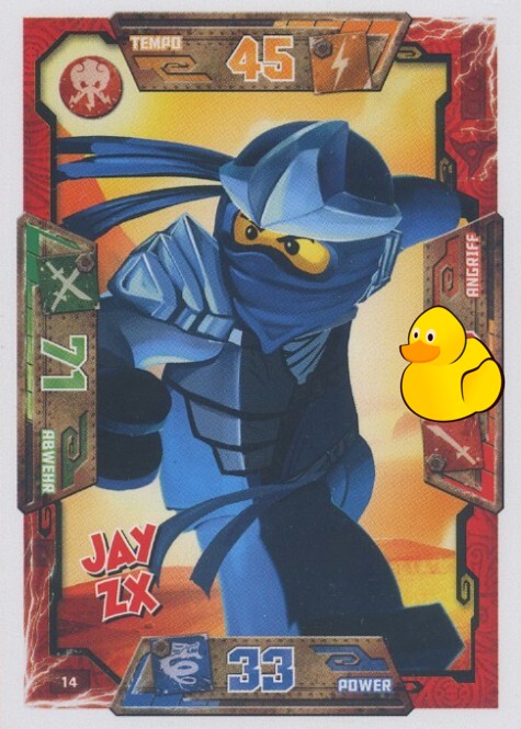 LEGO Ninjago Serie 1 | #014 Jay ZX