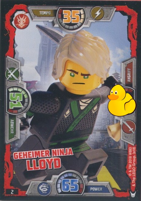 LEGO Ninjago Serie 3 | #002 Geheimer Ninja Lloyd LEGO Ninjago Serie 3 | #002 Geheimer Ninja Lloyd