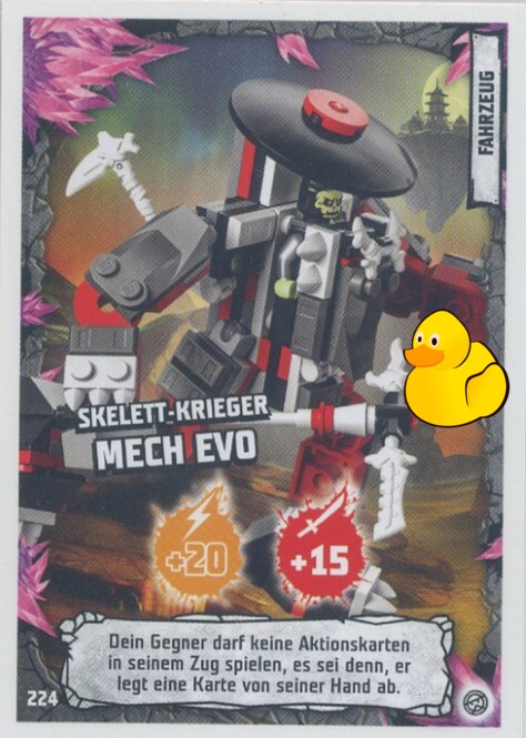 LEGO Ninjago Serie 8 | #224 Skelett-Krieger Mech EVO