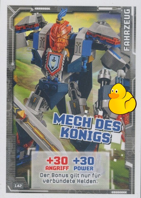 LEGO Nexo Knights Serie 1 | #142 Mech des Königs