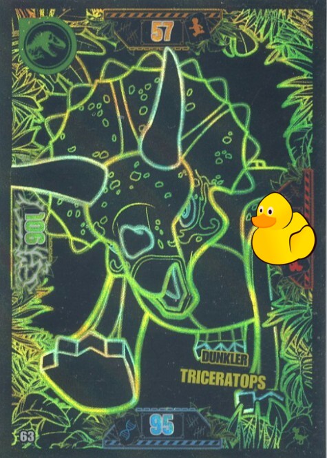 LEGO Jurassic World Serie 3 | #063 Dunkler Triceratops