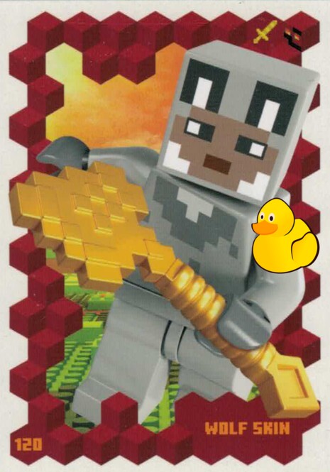 LEGO Minecraft Serie 3 | #120 Wolf Skin