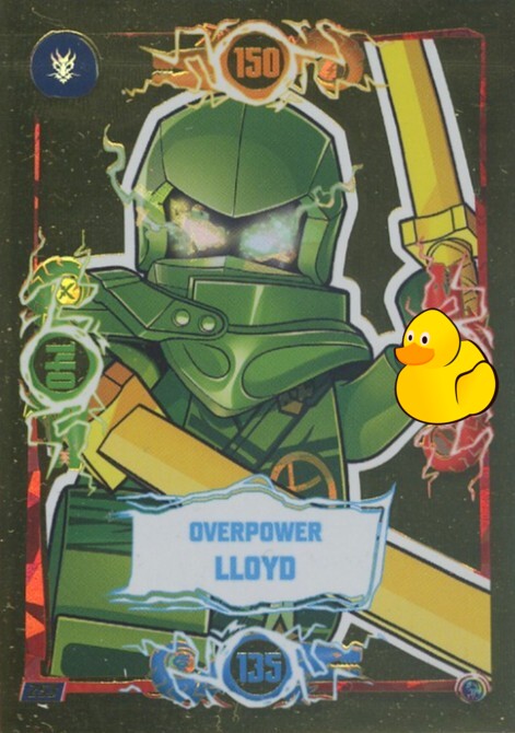 LEGO Ninjago Serie 9 | #253 Overpower Lloyd (Goldkarte)