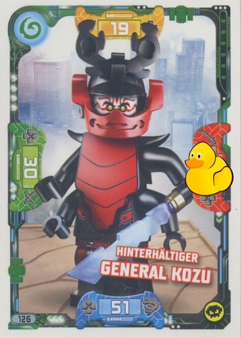 LEGO Ninjago Serie 5 | #126 Hinterhältiger General Kozu 