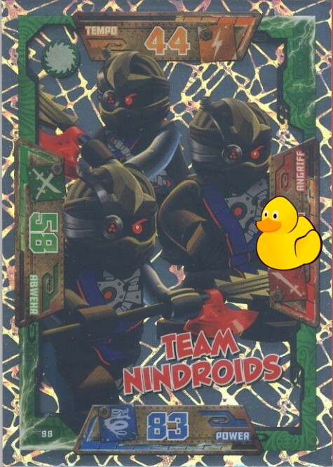 LEGO Ninjago Serie 1 | #098 Team Nindroids