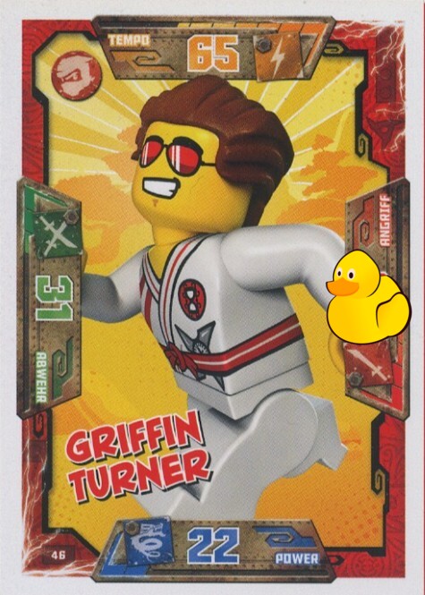 LEGO Ninjago Serie 1 | #046 Griffin Turner