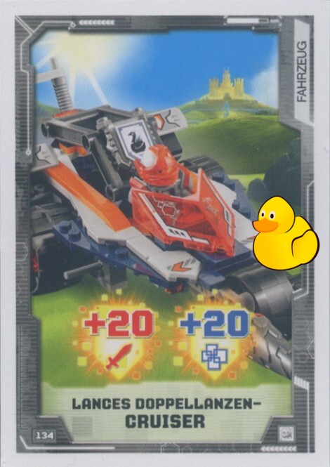 LEGO Nexo Knights Serie 2 | #134 Lances Doppellanzen Cruiser
