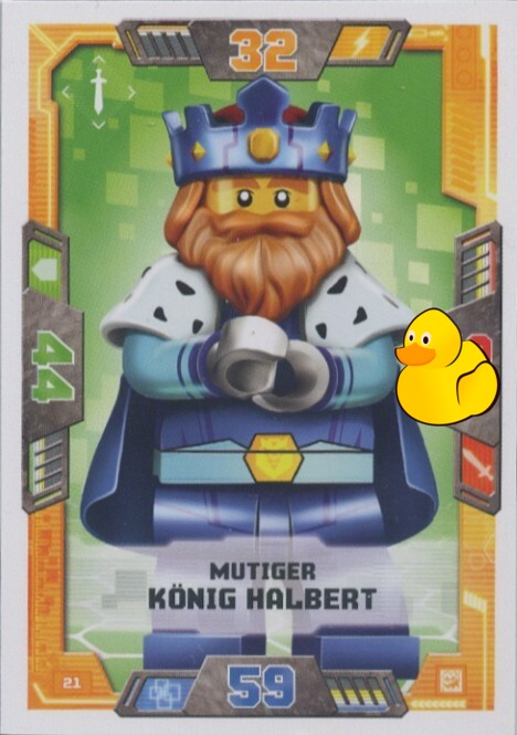 LEGO Nexo Knights Serie 2 | #021 Mutiger König Halbert