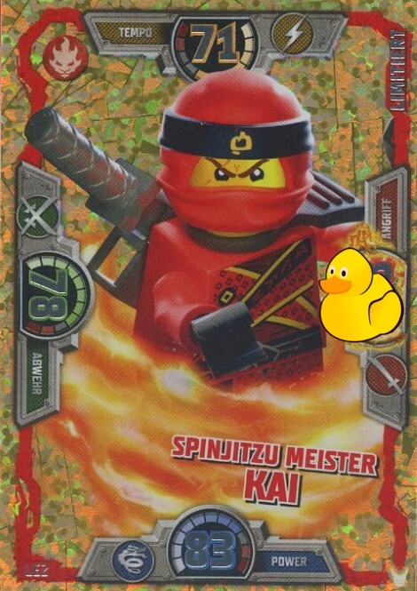 LEGO Ninjago Serie 3 | #LE2 Spinjitzu Meister Kai LEGO Ninjago Serie 3 | #LE2 Spinjitzu Meister Kai
