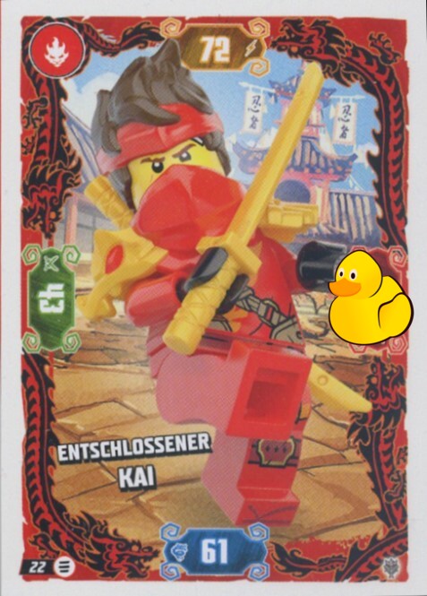 LEGO Ninjago Serie 11 | #022 Entschlossener Kai