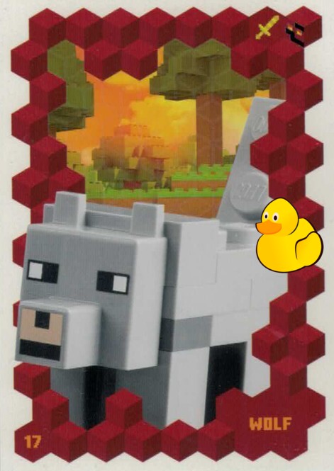 LEGO Minecraft Serie 3 | #017 Wolf