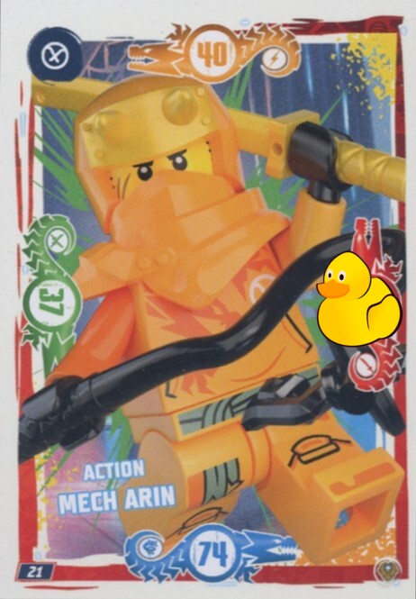 LEGO Ninjago Serie 9 Next Level  | #021 Action Mech Arin