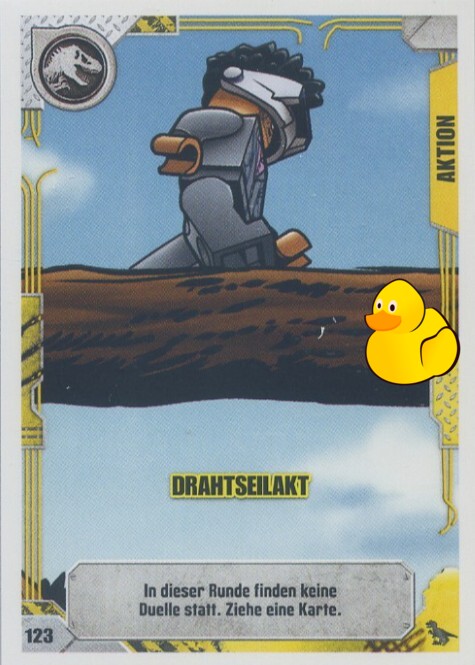 LEGO Jurassic World Serie 2 | #123 Drahtseilakt